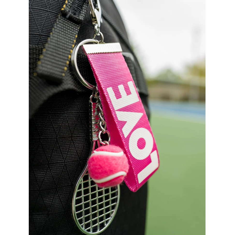 brelok tenisowy love keychain