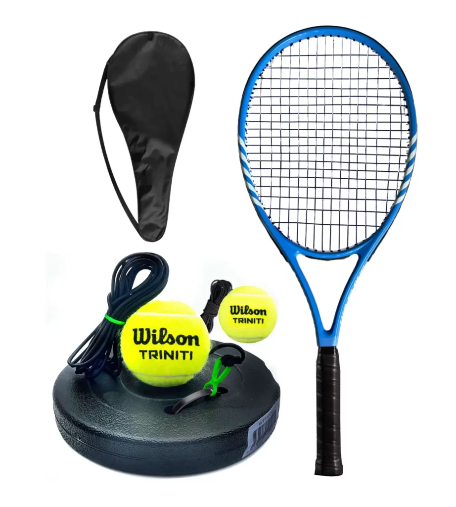 piłka tenisowa wilson rakieta tenisowa 27 blue trener tenisa