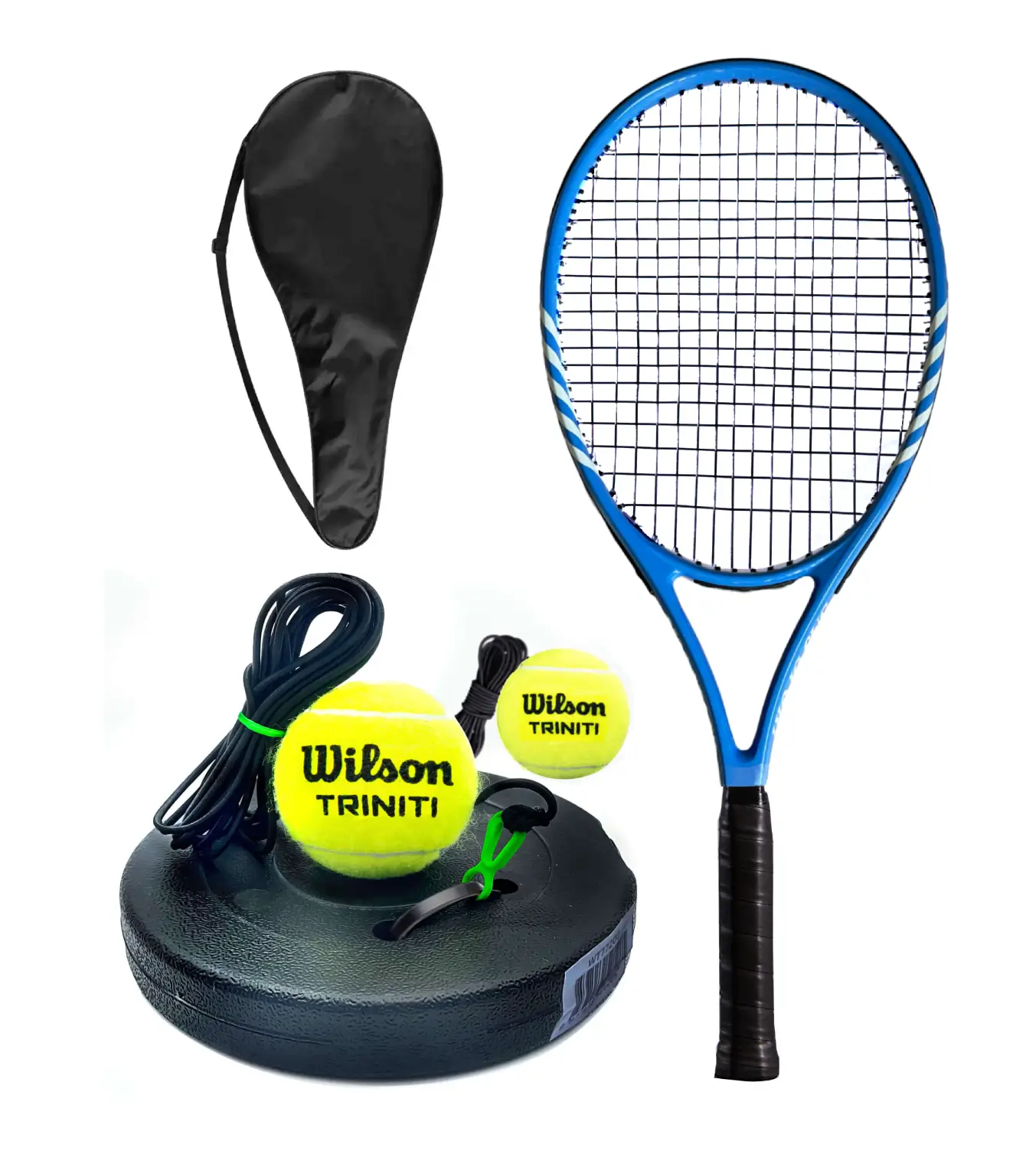 piłka tenisowa wilson rakieta tenisowa 27 blue trener tenisa