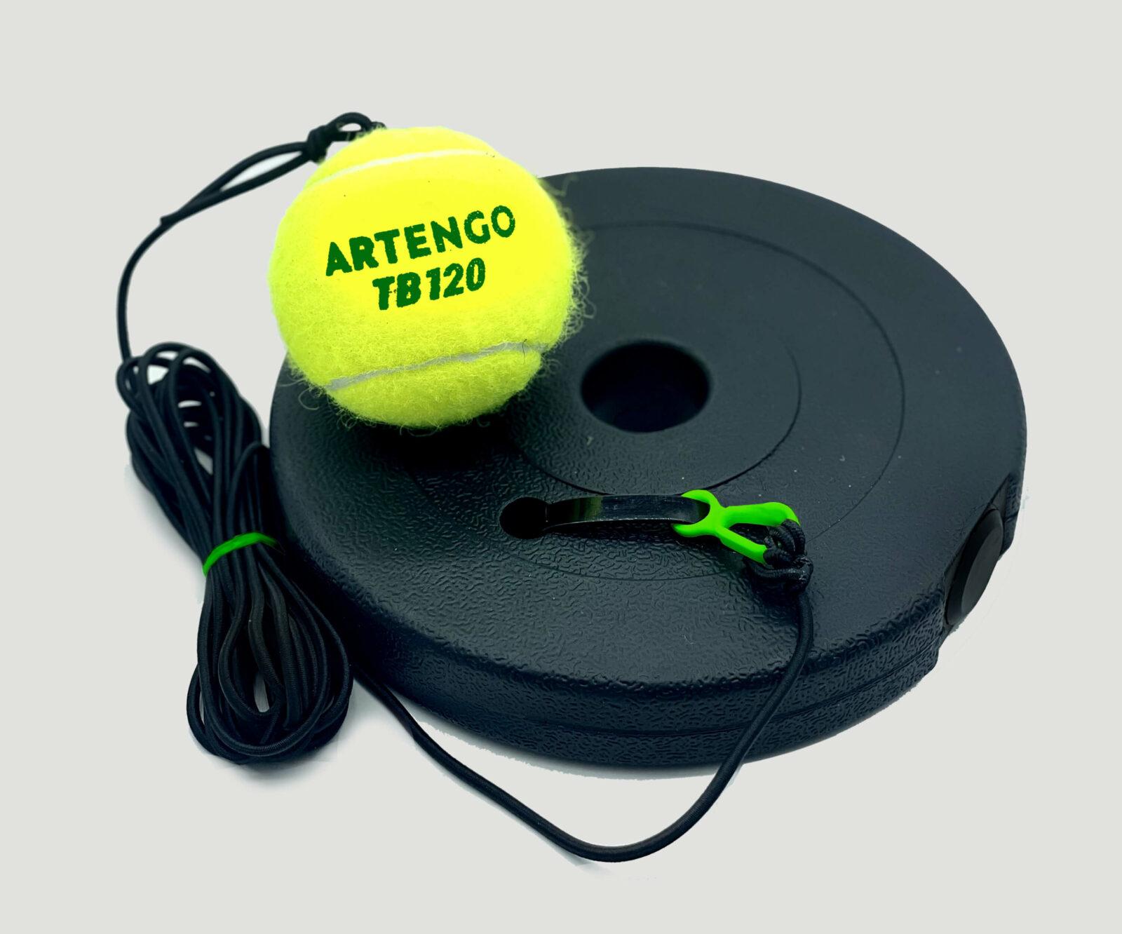 77854 PILKA TENISOWA NA GUMCE JUNIOR ST1 2 - Trener Tenisa | Sklep Tenisowy